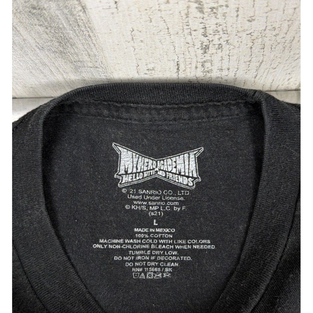 My Hero Academia Hello Kitty And Friends T-Shirt Large (21”x30”) - Picture 2 of 2